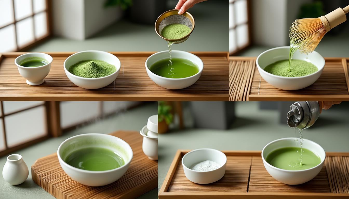 découvrez comment préparer un thé matcha authentique chez vous grâce à notre guide étape par étape. des conseils pratiques pour savourer toutes les saveurs et les bienfaits de cette boisson traditionnelle japonaise.