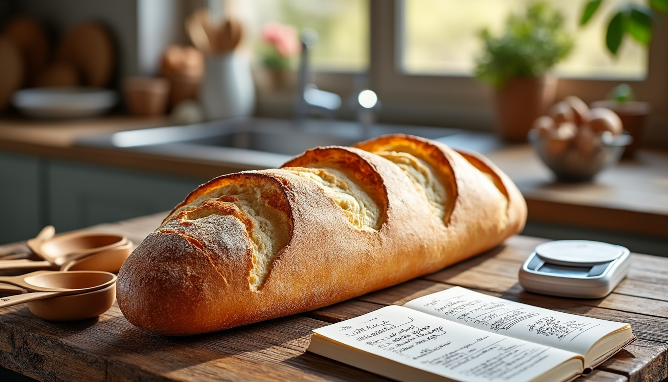 découvrez combien de calories contient une baguette grâce à notre guide complet sur sa valeur nutritionnelle. informations détaillées pour mieux gérer votre alimentation au quotidien.