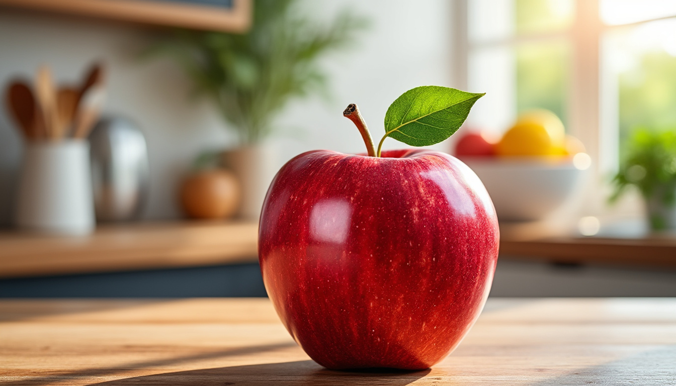 découvrez le nombre de calories contenues dans une pomme, ses bienfaits nutritionnels et comment l'intégrer sainement à votre alimentation quotidienne.