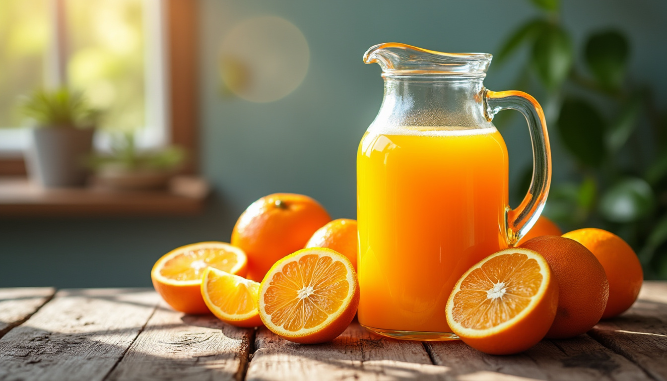 découvrez combien d'oranges il faut presser pour obtenir 1 litre de jus, ainsi que des conseils pratiques pour maximiser votre rendement et savourer un jus d'orange frais et naturel.