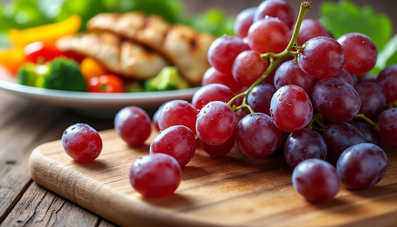 découvrez le nombre de calories dans un raisin et des conseils pratiques pour l'intégrer sainement à une alimentation équilibrée. idéal pour surveiller votre apport calorique tout en profitant des bienfaits du raisin.