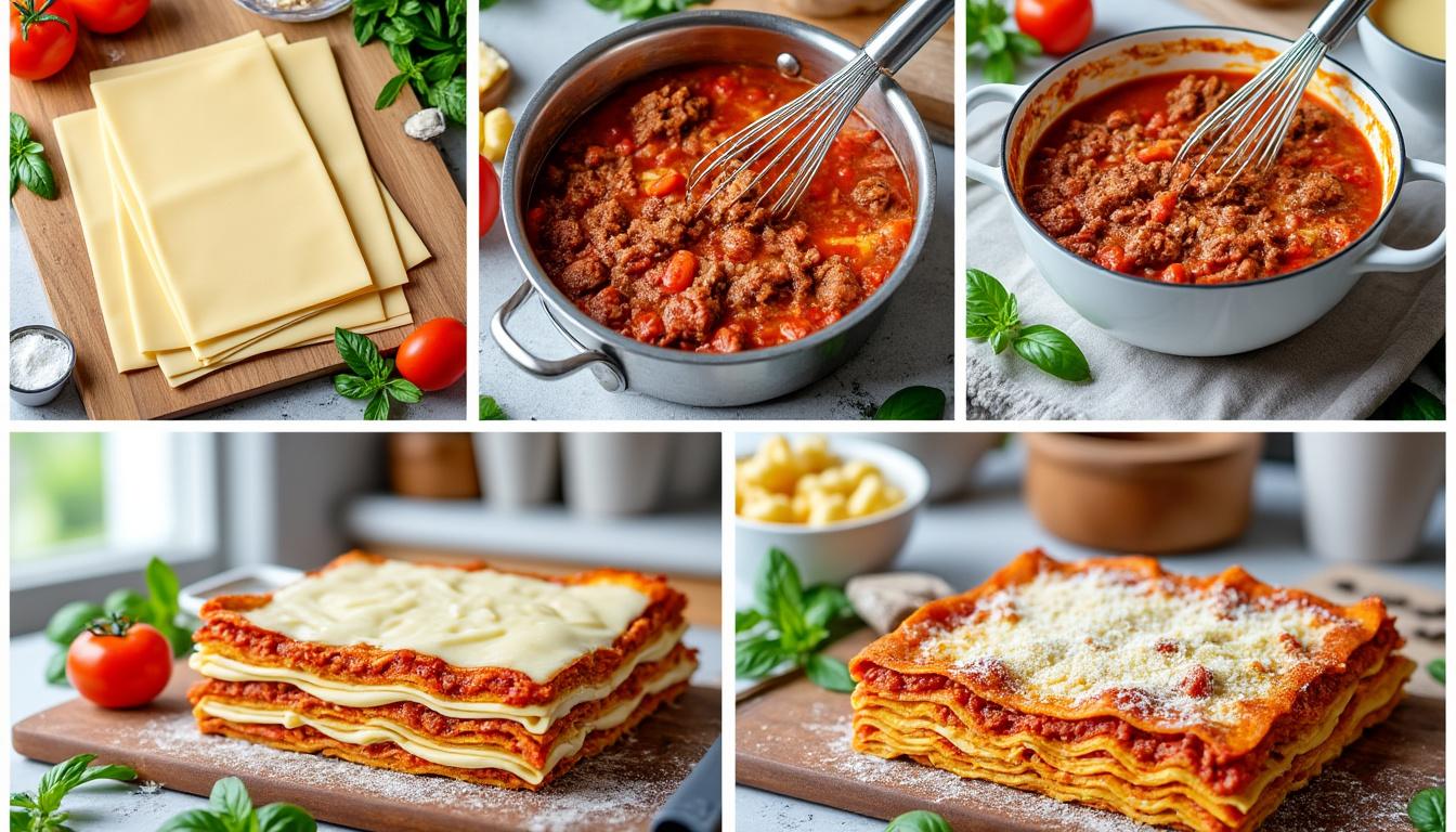 apprenez à préparer des lasagnes maison délicieuses avec notre guide étape par étape facile à suivre, pour un repas savoureux et réconfortant.
