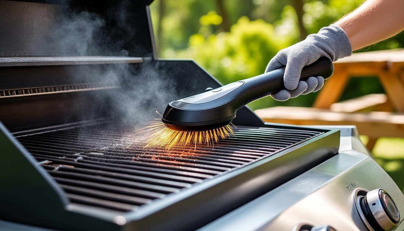découvrez nos astuces simples et efficaces pour nettoyer votre grille de barbecue sans effort et profiter d'un grill parfait à chaque utilisation.