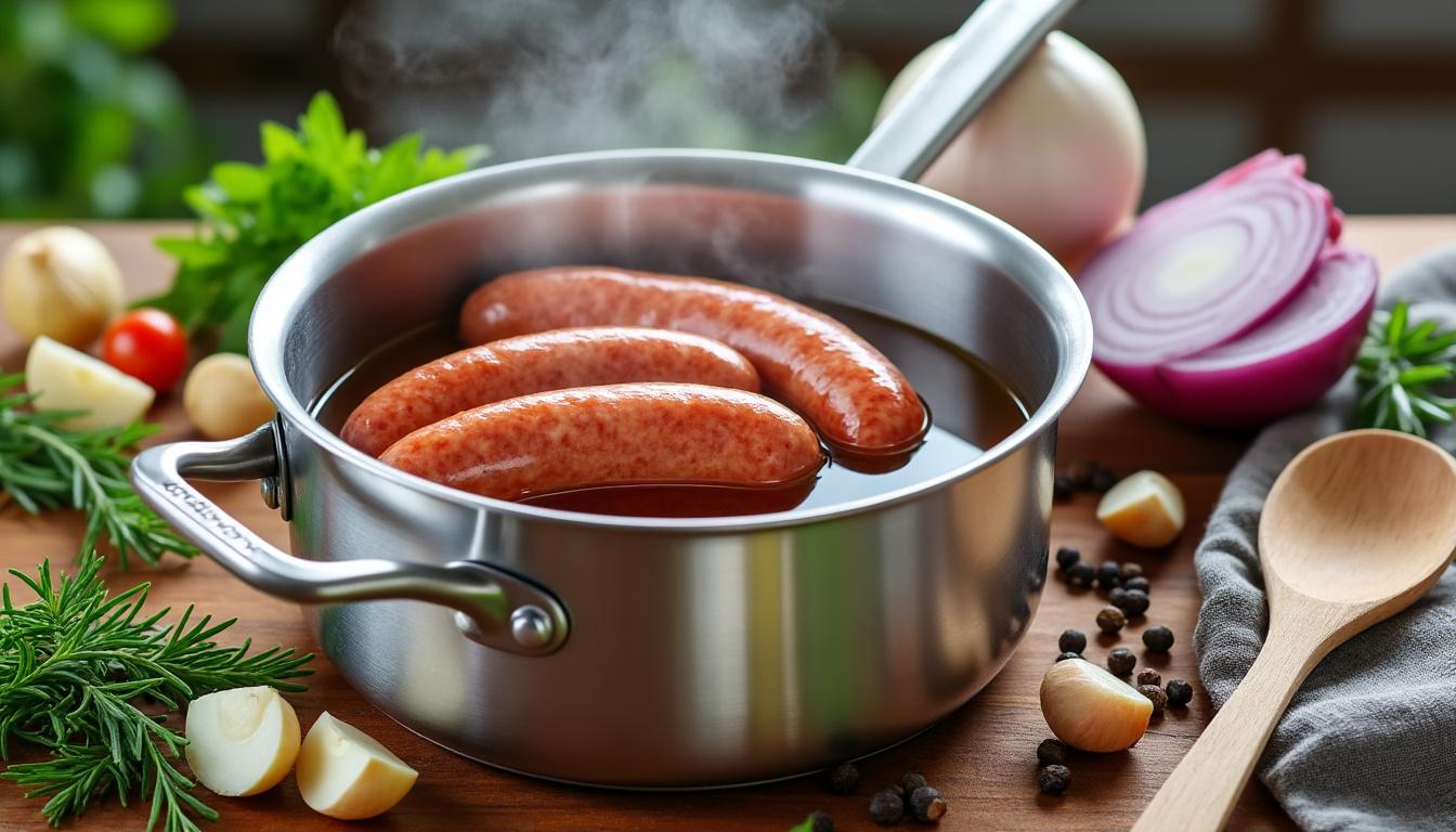 découvrez comment préparer facilement du jus de saucisse maison gourmand et savoureux grâce à notre méthode simple et rapide.
