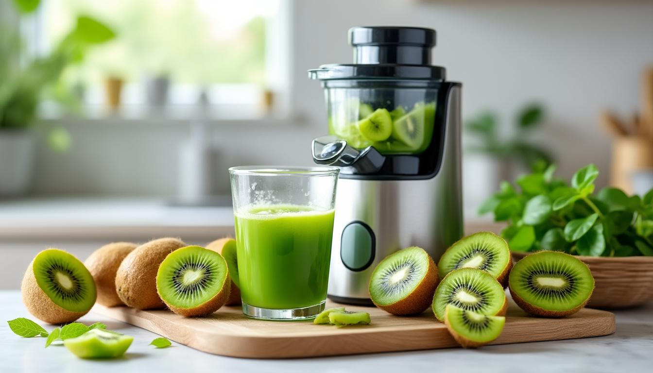 découvrez comment préparer facilement un délicieux jus de kiwi maison avec notre guide simple et rapide. profitez d'une boisson fraîche et naturelle en quelques étapes simples.