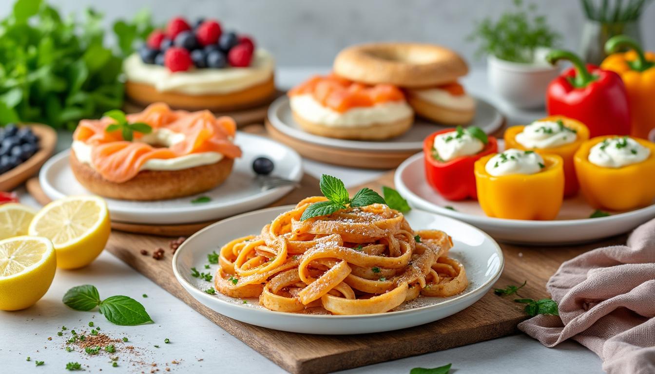 découvrez comment utiliser le cream cheese pour donner une saveur unique et crémeuse à vos recettes, du sucré au salé, et impressionnez vos invités avec des plats délicieux et originaux.