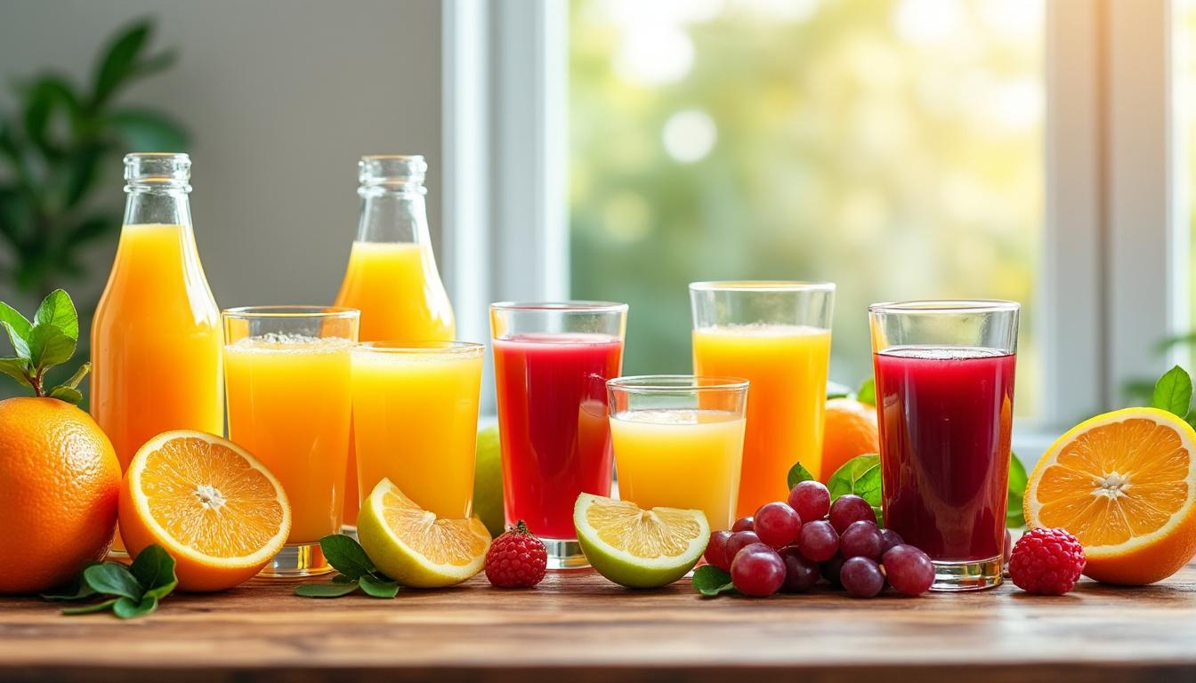 découvrez quel jus de fruit est le moins sucré parmi les options courantes pour faire un choix sain et équilibré.