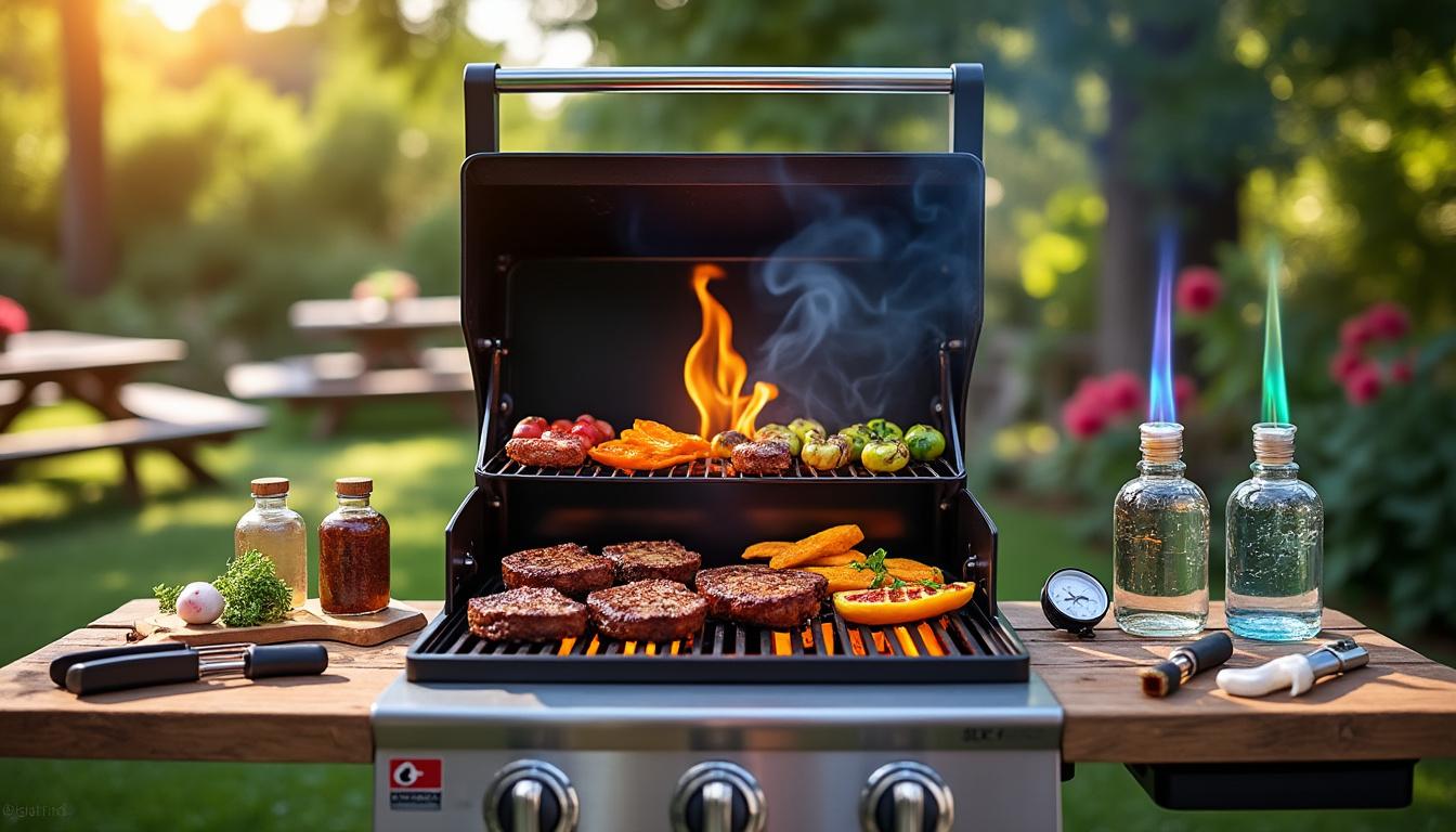 découvrez quel gaz choisir pour un barbecue performant et savourez des grillades parfaites grâce à nos conseils experts.