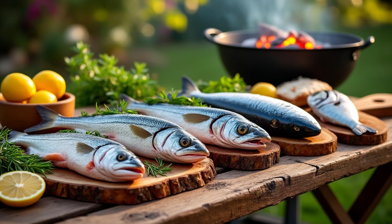 découvrez quel poisson choisir pour un barbecue au charbon réussi et savourez des grillades parfaites, tendres et pleines de saveurs estivales.