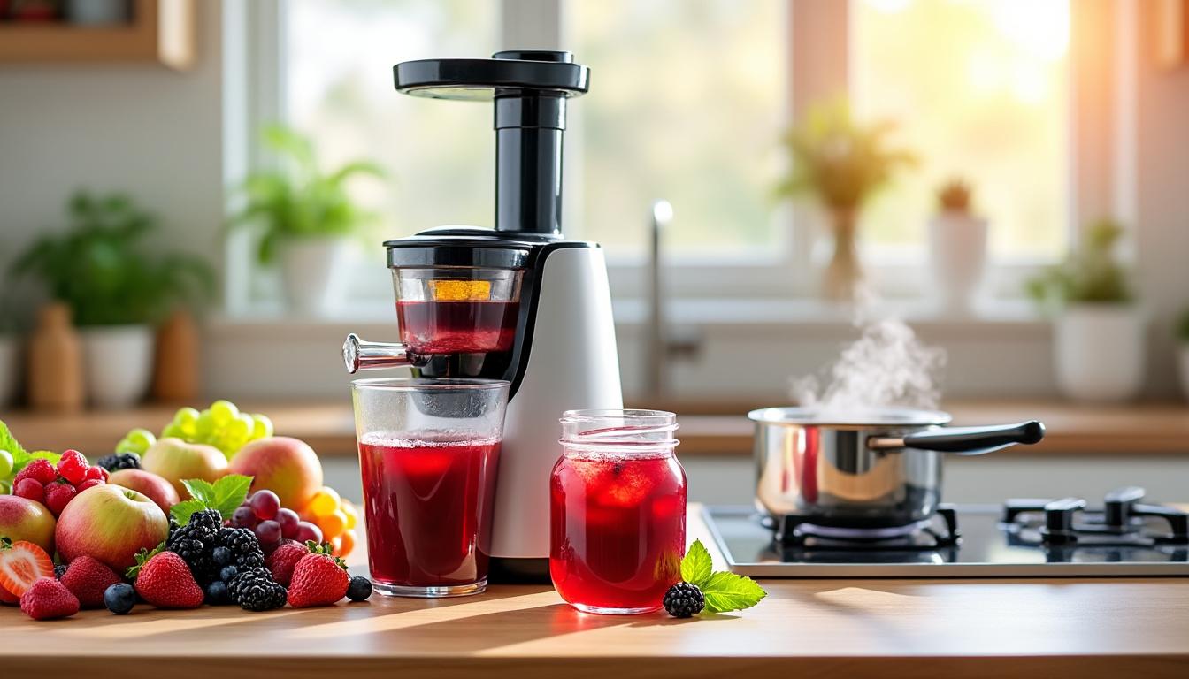 découvrez comment préparer facilement de la gelée maison délicieuse en utilisant un extracteur de jus, avec des étapes simples et rapides pour un résultat naturel et savoureux.