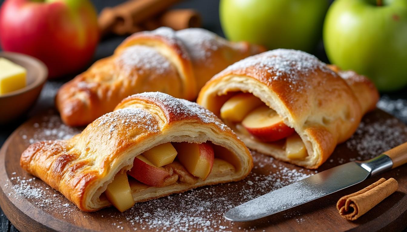 découvrez notre recette facile pour préparer un chausson aux pommes moelleux et savoureux, idéal pour un dessert gourmand qui plaira à toute la famille.