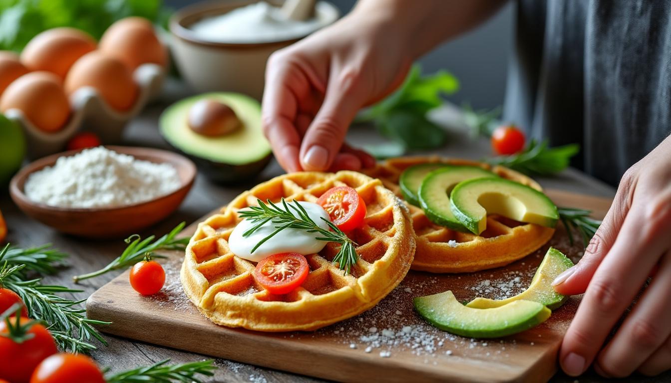 apprenez à réaliser des gaufres salées originales et savoureuses avec nos recettes faciles et rapides, parfaites pour un repas gourmand et plein de saveurs.
