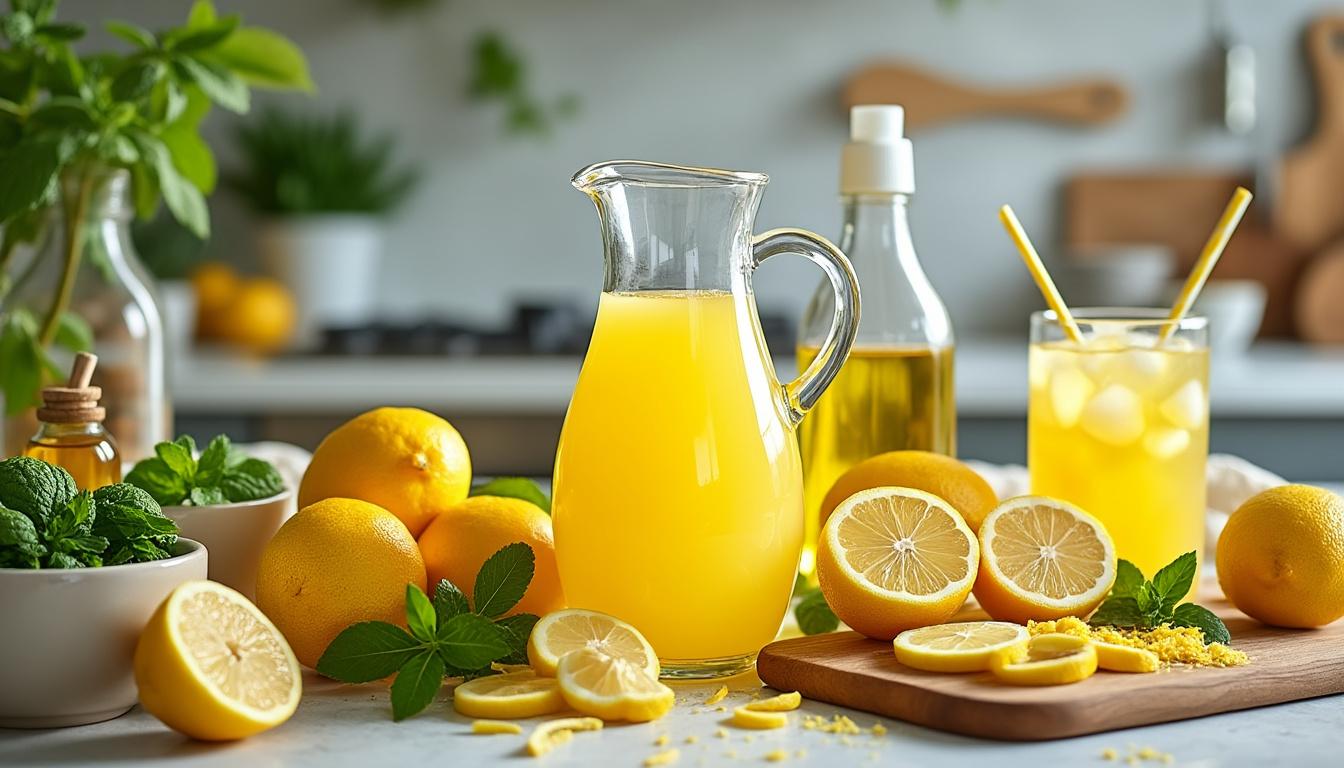 découvrez des astuces pratiques et des idées originales pour utiliser le jus de citron au quotidien, que ce soit en cuisine, beauté ou ménage.