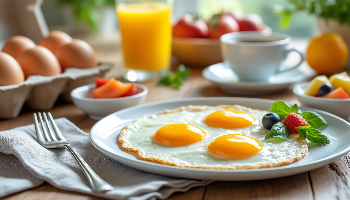 découvrez combien d'œufs consommer au petit déjeuner pour optimiser votre énergie et bien démarrer la journée avec un repas équilibré.