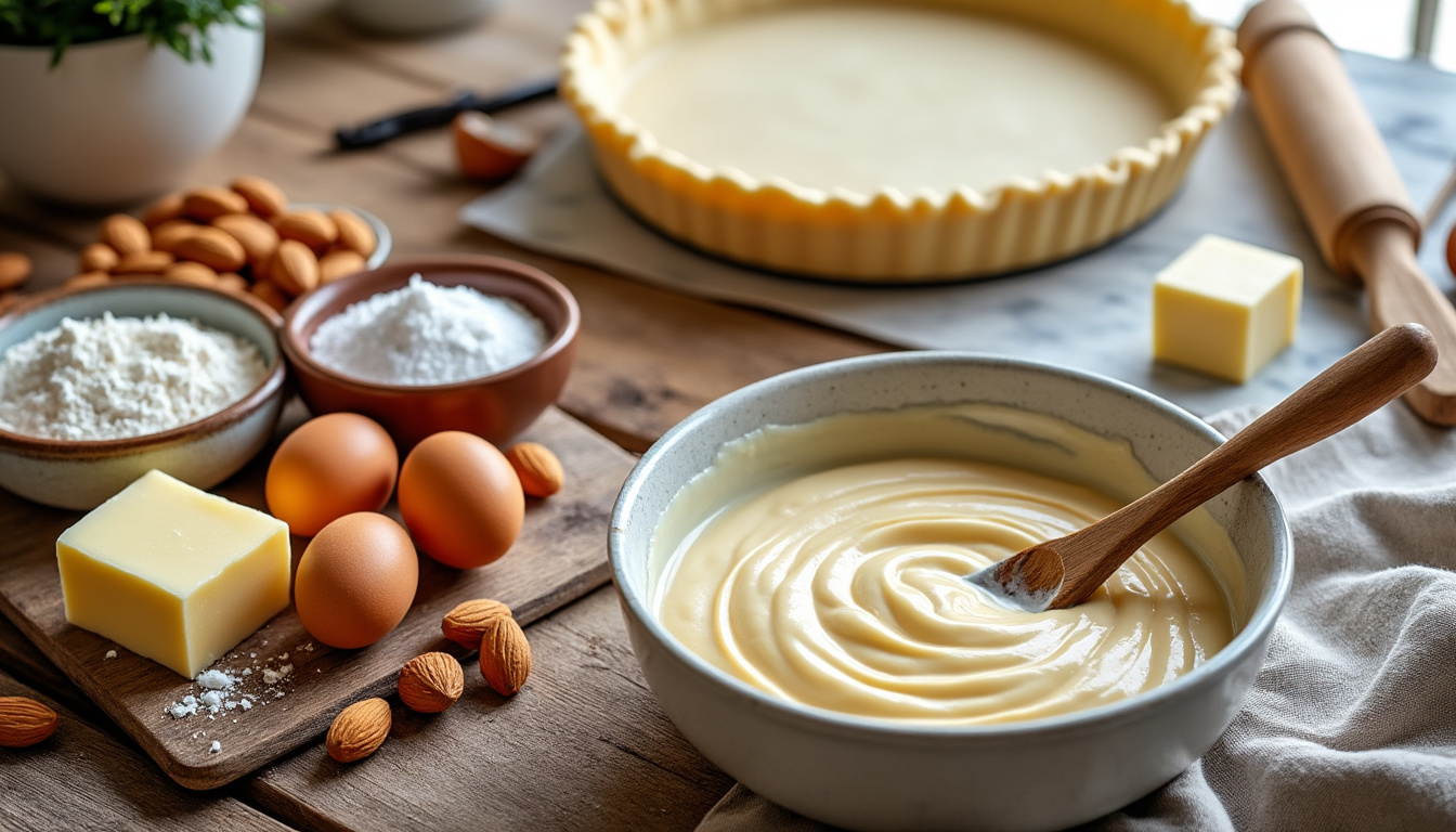 découvrez comment préparer une frangipane maison délicieuse avec notre recette facile et rapide. astuces et ingrédients pour réussir une frangipane parfaite à chaque fois.
