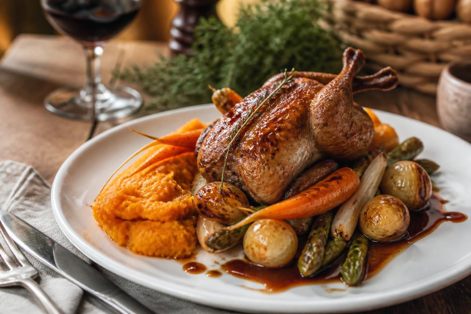 découvrez des idées gourmandes d'accompagnement pour sublimer votre caille farcie ou cuite au four, et régaler vos papilles avec des saveurs raffinées.