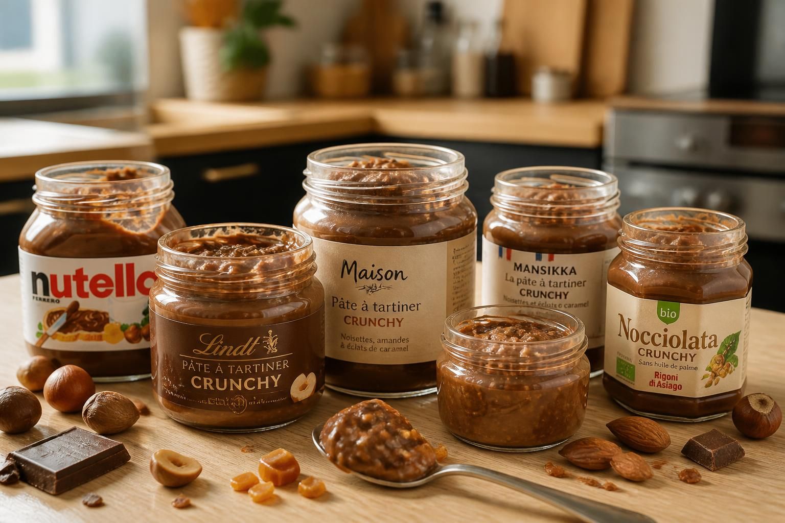 découvrez les meilleures marques de pâte à tartiner crunchy et des recettes maison faciles à réaliser pour un petit-déjeuner gourmand et croustillant.