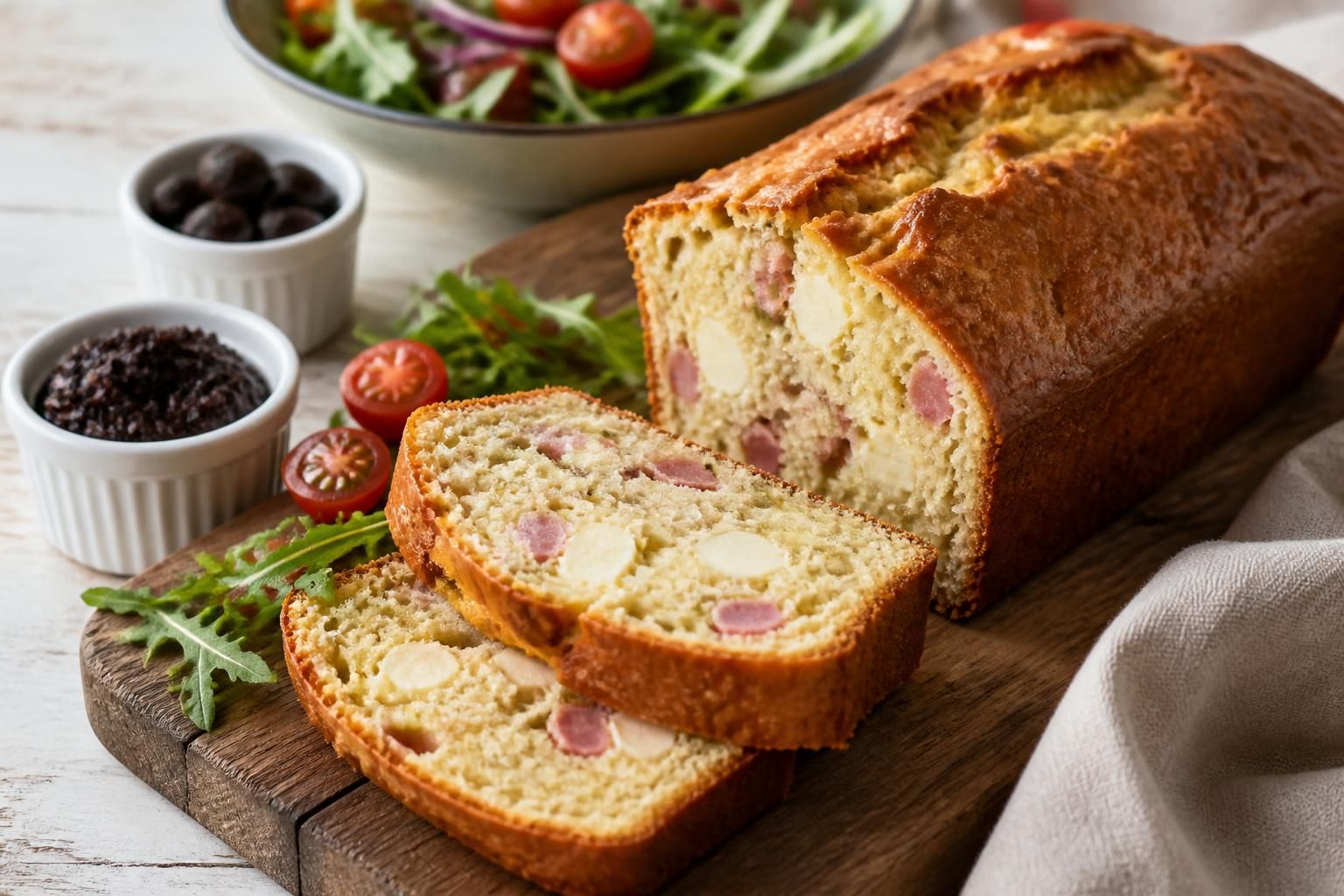 découvrez nos recettes gourmandes de cake jambon feta moelleux, avec des variantes savoureuses pour régaler toute la famille.