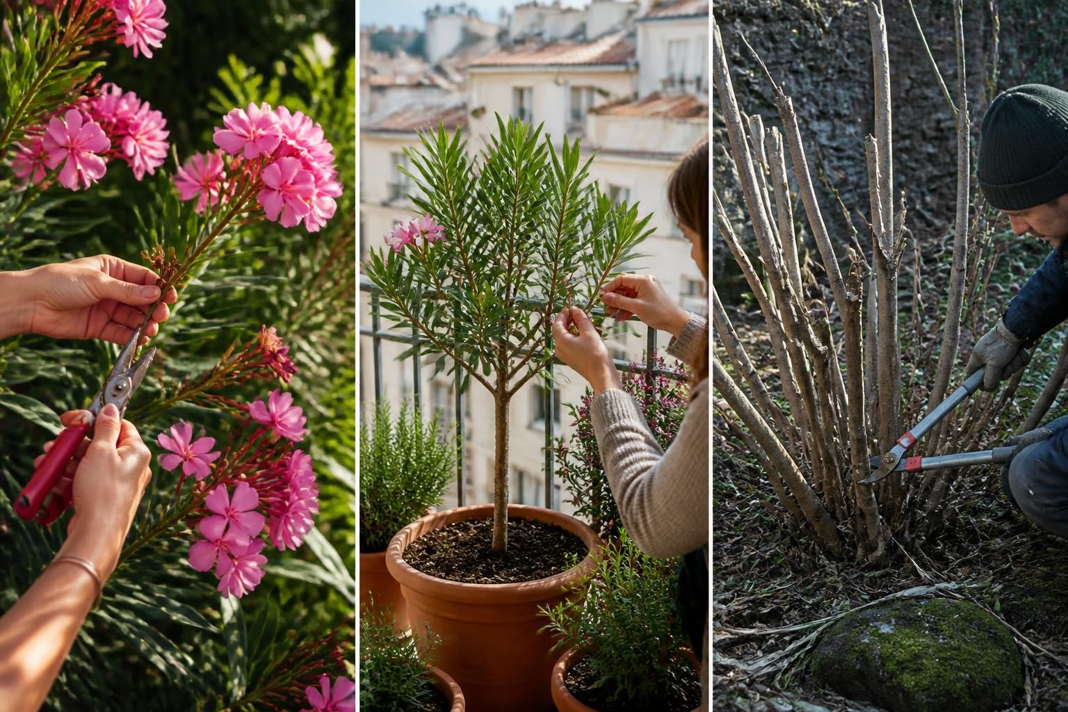 découvrez comment et quand tailler un laurier rose en fonction de son emplacement pour garantir une croissance saine et une floraison abondante.