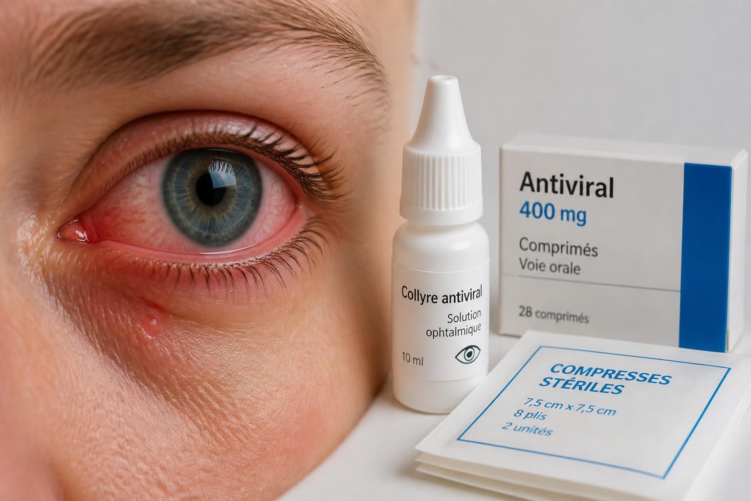 découvrez les symptômes de l'herpès oculaire et les traitements efficaces pour protéger vos yeux et préserver votre vision en toute sécurité.
