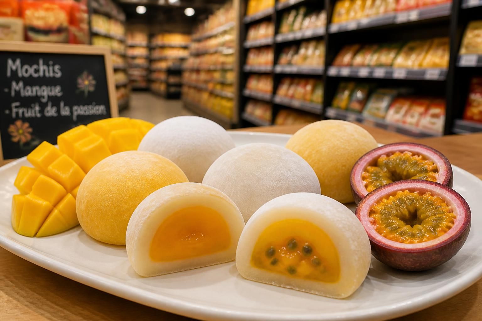 découvrez nos recettes savoureuses de mochis mangue passion et trouvez les meilleurs endroits pour les acheter en magasin près de chez vous.