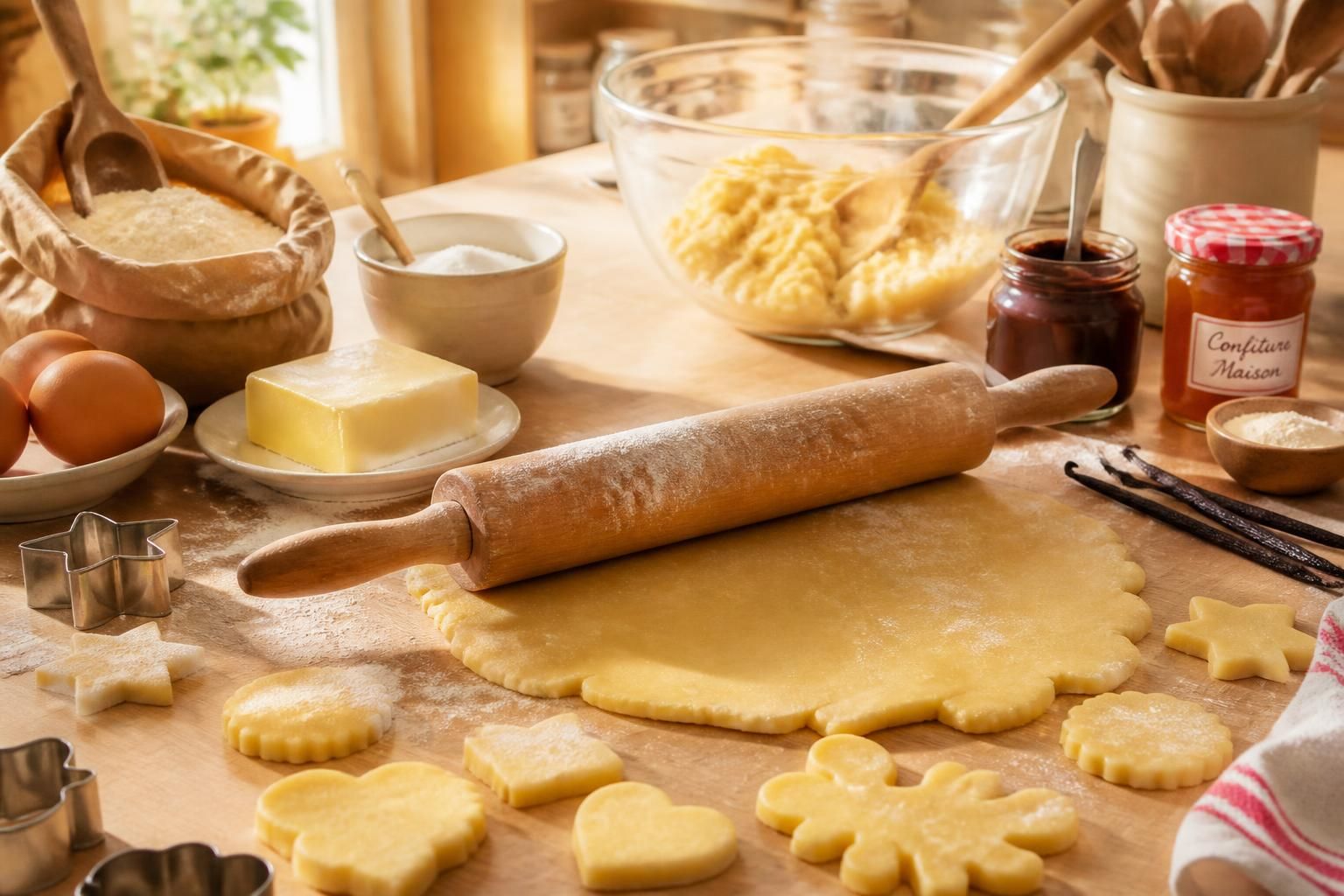 découvrez nos recettes et astuces pour réussir des biscuits sablés délicieux et gourmands. apprenez à préparer la pâte à biscuit parfaite pour des biscuits fondants et savoureux.