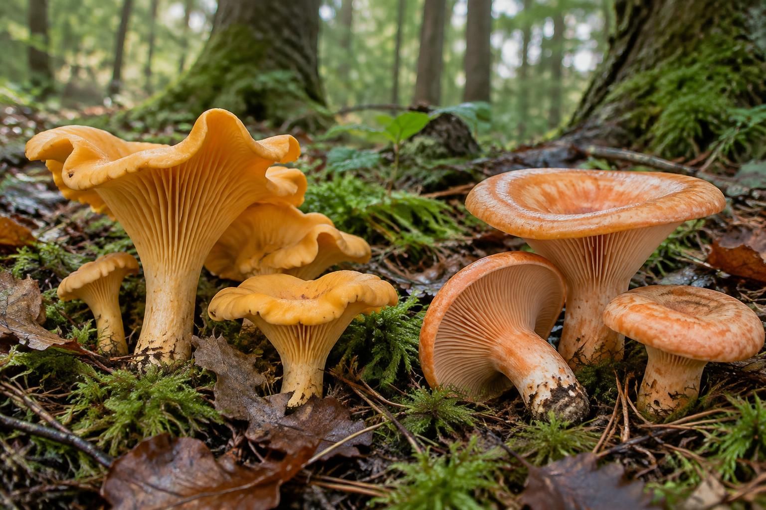 découvrez comment reconnaître les champignons orange comestibles, distinguer les variétés sûres des espèces toxiques et éviter les confusions.