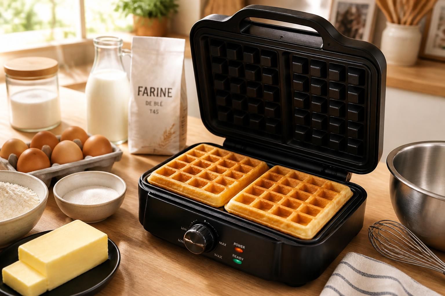 découvrez les recettes gourmandes et les astuces de cyril lignac pour réussir parfaitement vos gaufres maison avec un gaufrier.