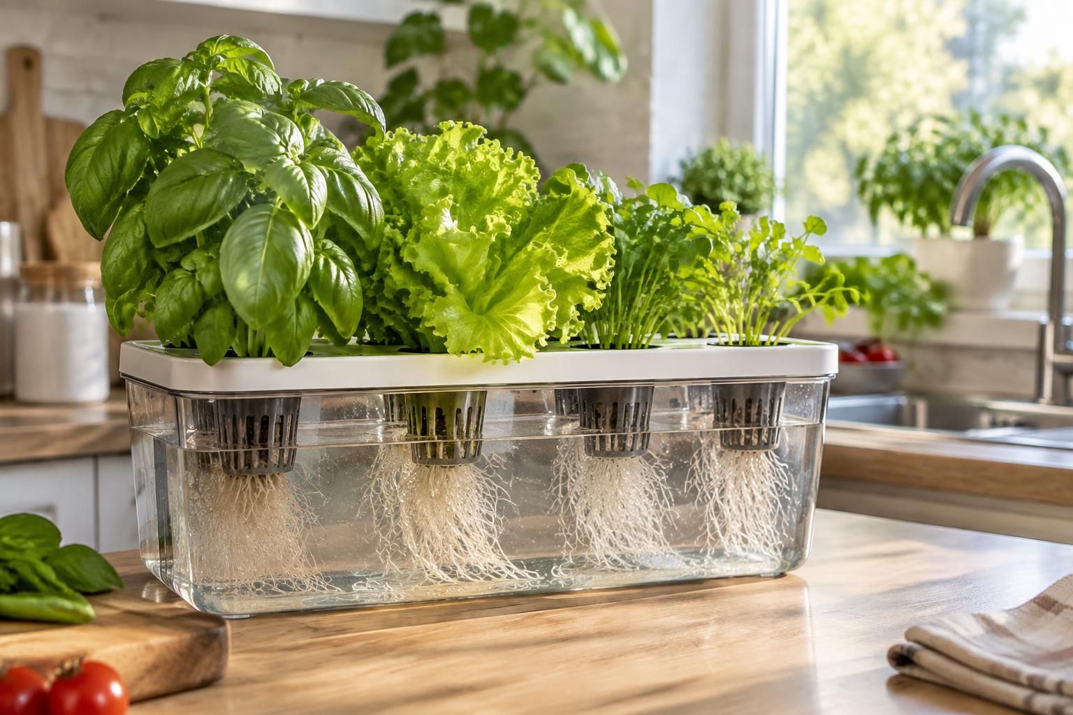 découvrez comment créer facilement un jardin hydroponique chez vous et cultiver des plantes sans terre, même avec peu d’espace.