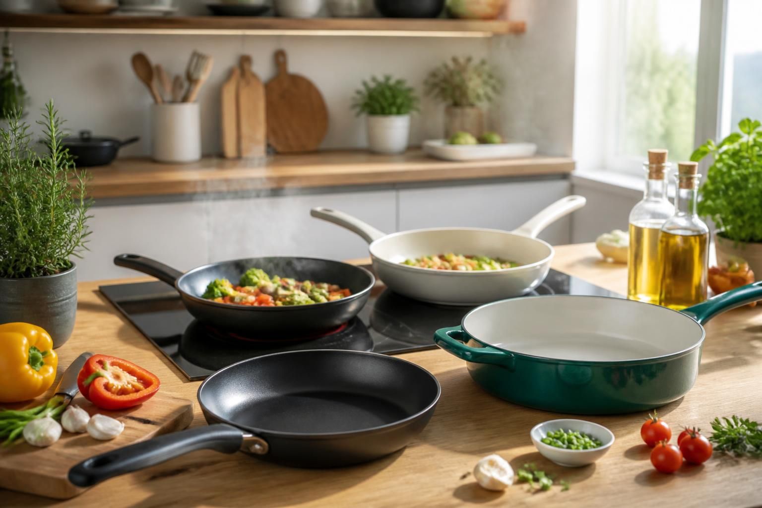 découvrez les meilleures poêles pour cuisiner sainement et efficacement, alliant qualité, durabilité et performances pour une cuisine saine au quotidien.
