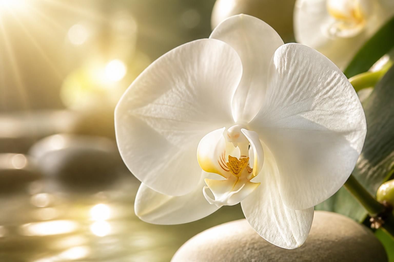 découvrez la signification spirituelle et symbolique de l'orchidée blanche, une fleur élégante à offrir pour exprimer pureté, paix et respect.