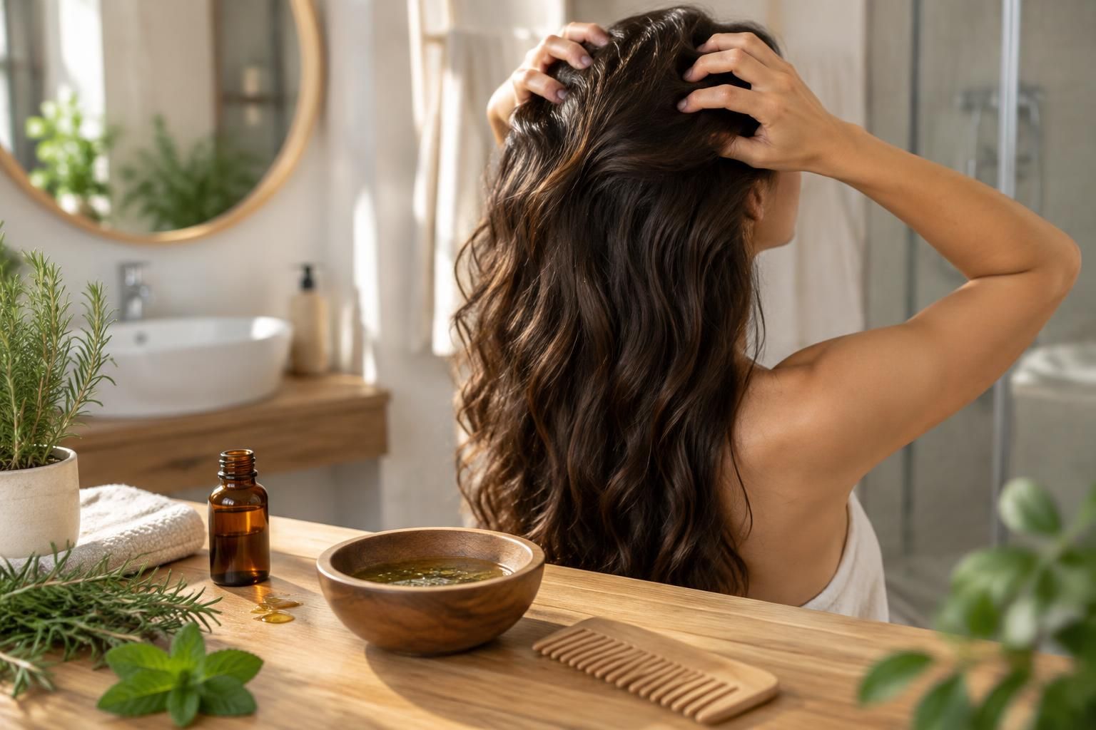 découvrez des remèdes naturels contre les pellicules : huiles essentielles, astuces maison et conseils pour apaiser le cuir chevelu et retrouver des cheveux sains.
