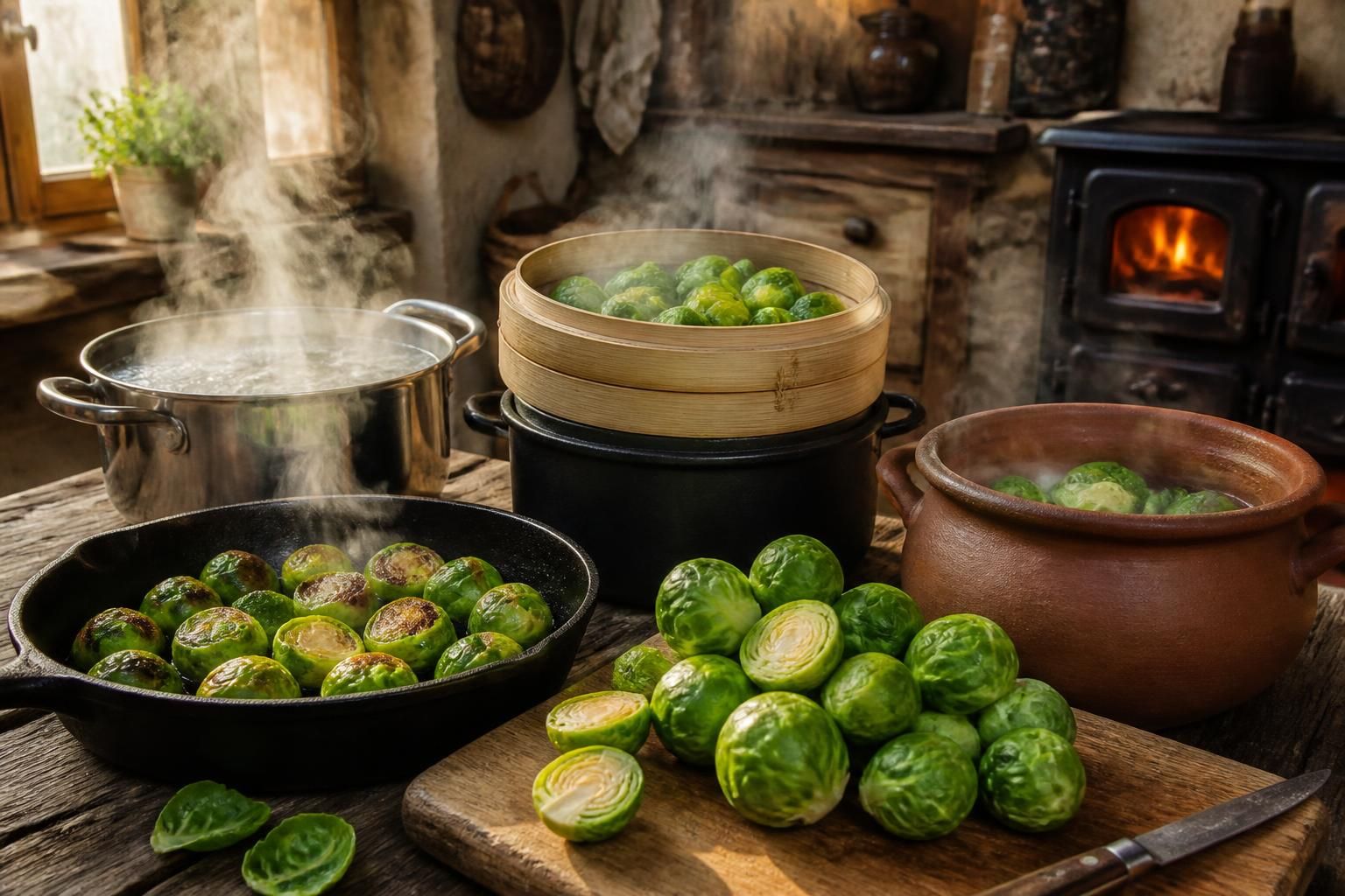 découvrez le temps de cuisson idéal des choux de bruxelles selon les méthodes traditionnelles pour des légumes parfaitement cuits et savoureux.