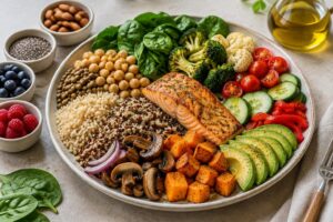 découvrez 20 aliments à intégrer à une assiette équilibrée pour favoriser une alimentation variée et contribuer à une meilleure gestion de la glycémie.