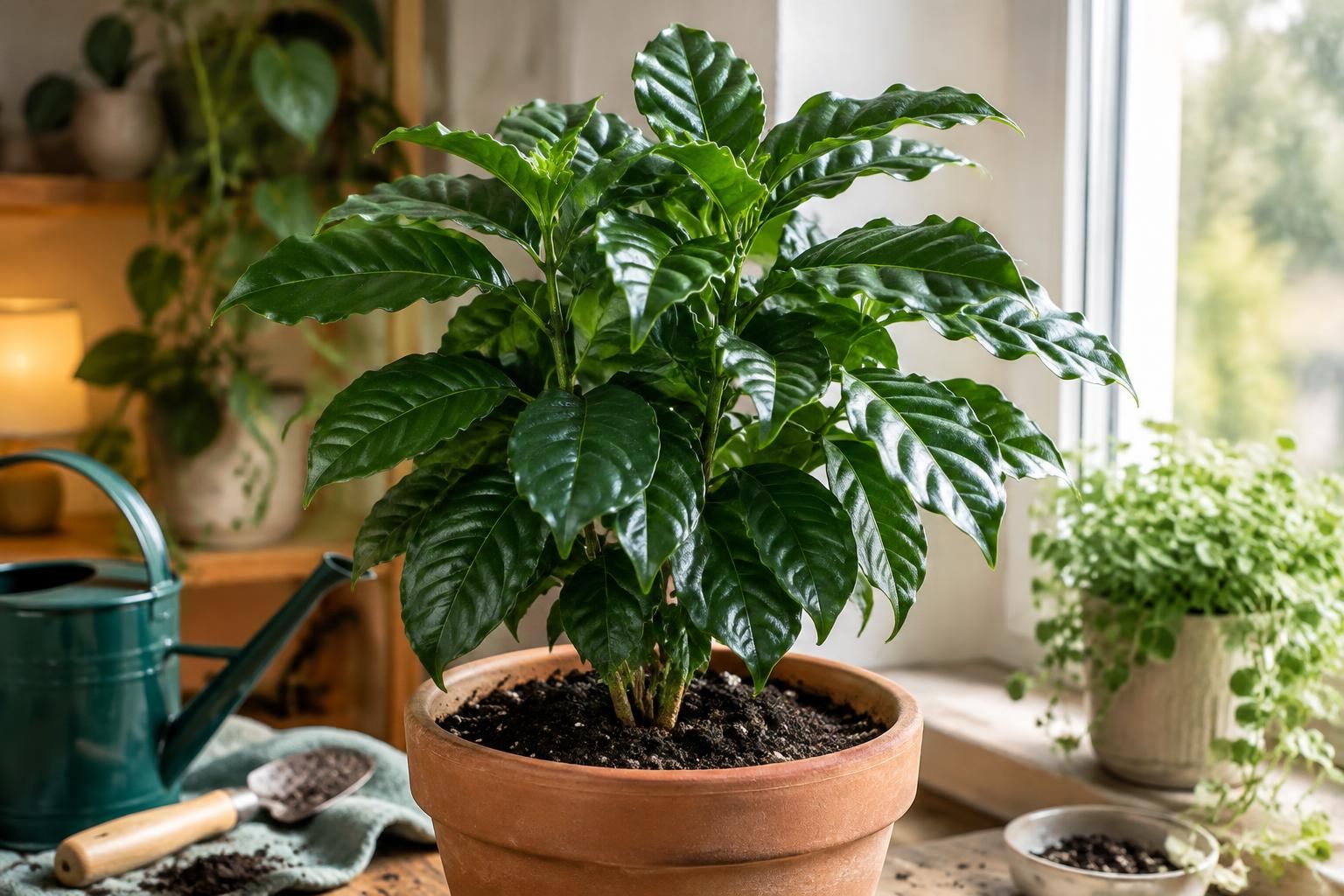 découvrez comment cultiver un coffea arabica en pot à la maison : lumière, arrosage et conseils pour prendre soin de votre caféier.