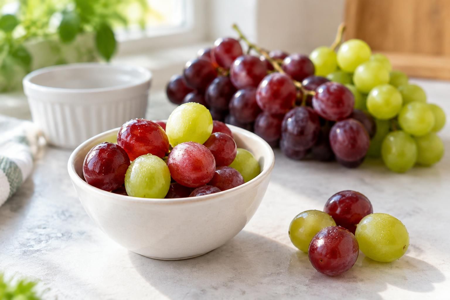 le raisin apporte environ 70 kcal pour 100 g. découvrez quelle portion privilégier pour profiter de ses bienfaits sans excès.