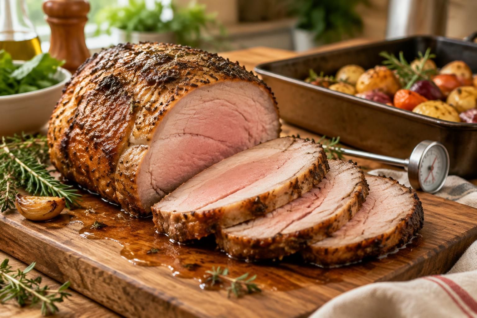 découvrez comment cuire un rôti de porc pour obtenir une viande tendre et juteuse : température, temps de cuisson et astuces simples.