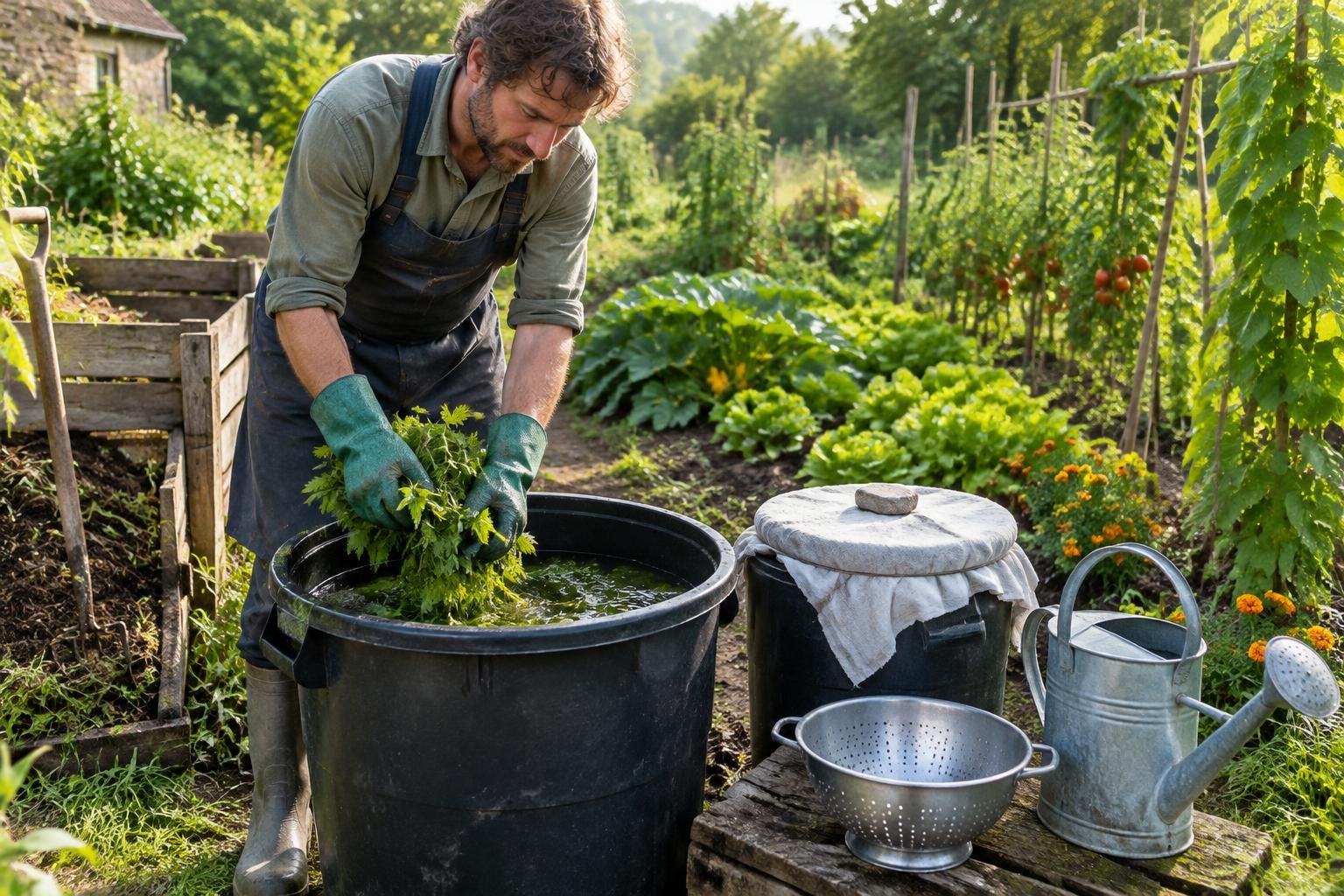 découvrez comment préparer du purin d’ortie maison pour fertiliser naturellement votre potager, stimuler la croissance des plantes et renforcer leur vigueur.
