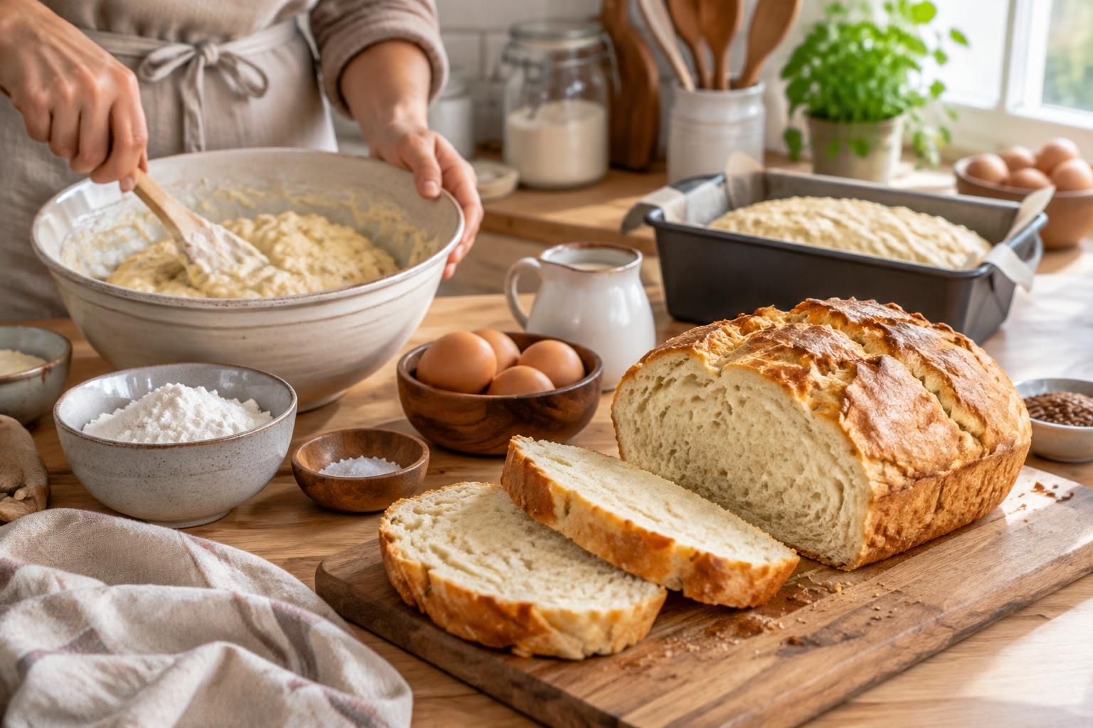 découvrez comment préparer un pain sans gluten à la maïzena, moelleux et facile à réaliser grâce à notre recette maison pas à pas.
