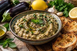 découvrez une recette de caviar d’aubergine fondant et parfumé aux herbes, facile à préparer et idéale pour l’apéritif ou en accompagnement.